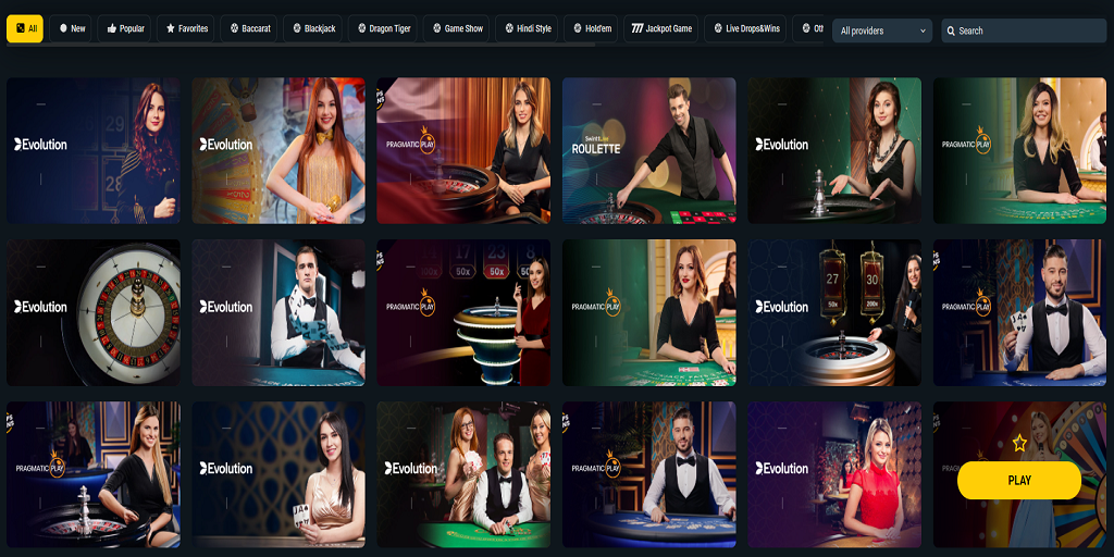 Live Casino Games