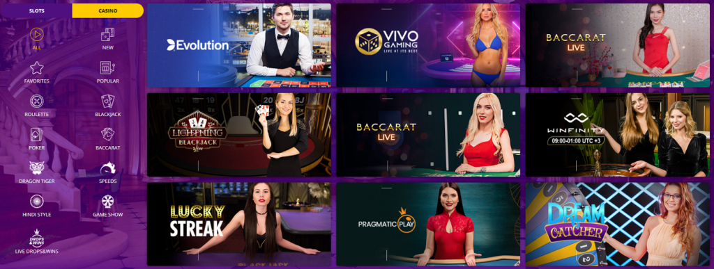 Live Casino Games