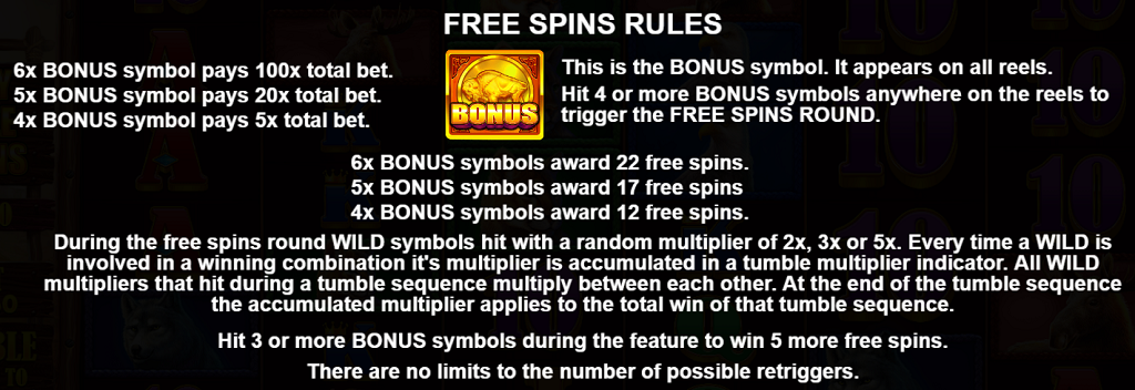 Buffalo King Free Spins Feature