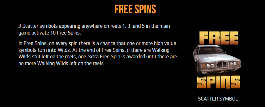 Narcos Slot Game Free Spins Feature