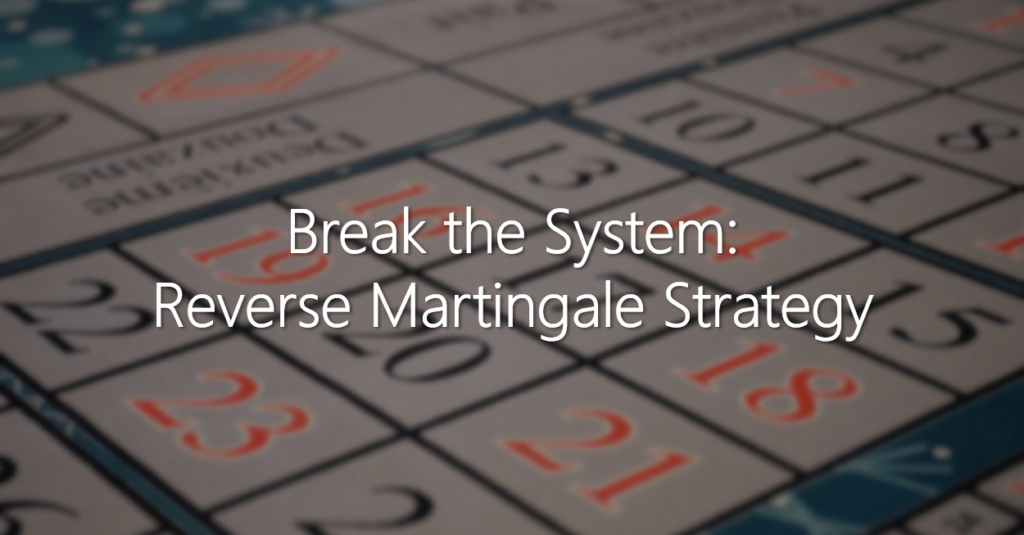 Reverse Martingale Strategy