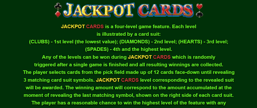 Jackpot Bonus Feature
