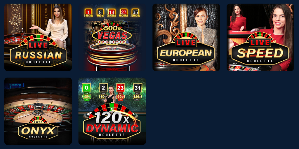 Amusnet Interactive Live Casino Games