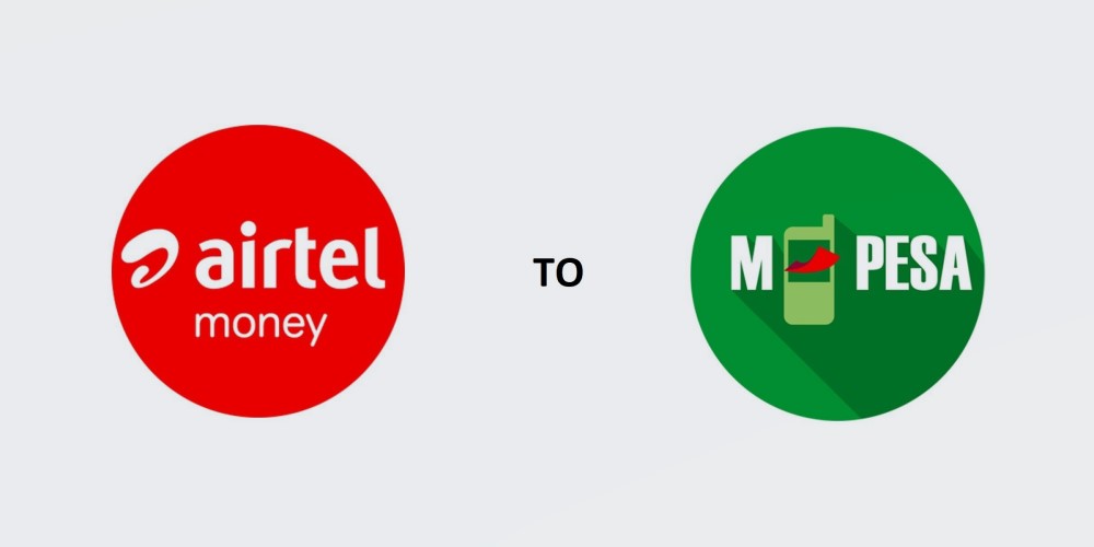 Transfer money from Airtel Money to M-Pesa